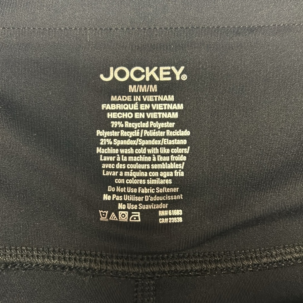 Jockey Yoga Pants Black Size Medium- new no tags - Picture 5 of 5